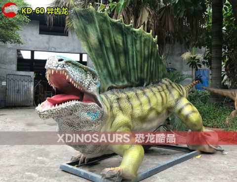 电子异齿龙模型