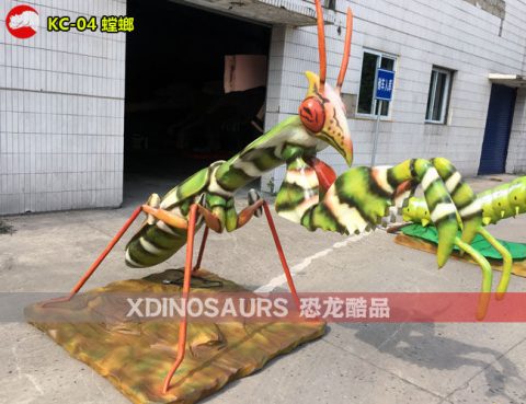 卡通螳螂模型