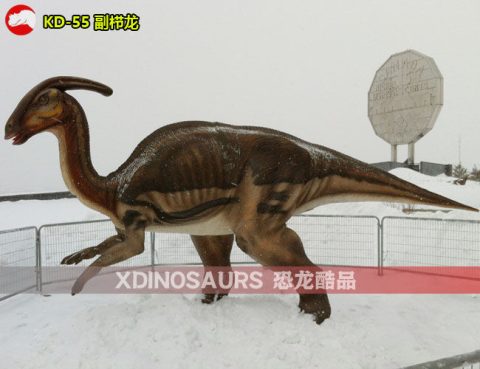 仿真副栉龙模型