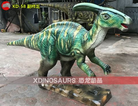 实体副栉龙模型