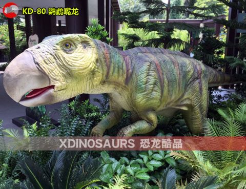 仿真鹦鹉嘴龙模型