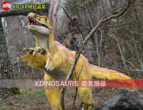 斑比盗龙模型