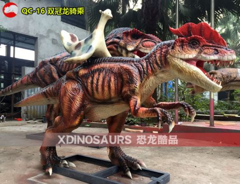 电子双冠龙坐骑设备