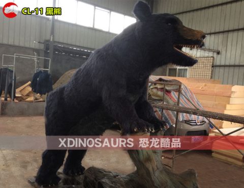 仿真黑熊模型