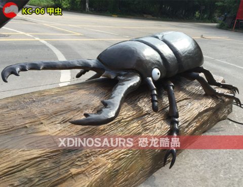 电子卡通甲虫模型
