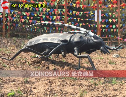 电子巨型星天牛模型