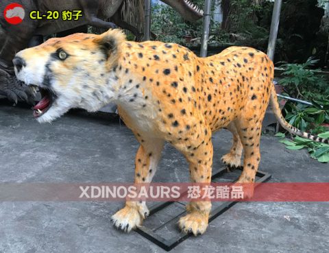 仿真豹子模型