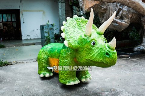 电动卡通动物儿童车
