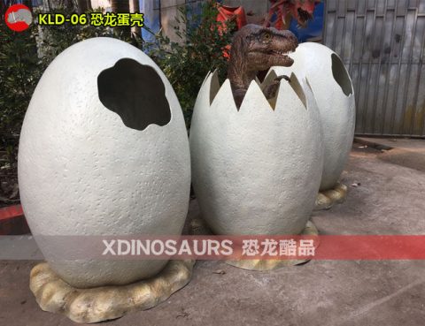 恐龙蛋壳装饰