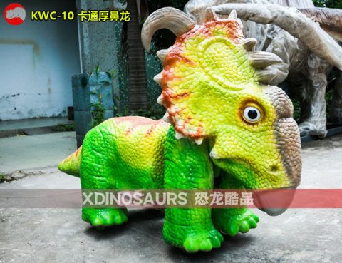 电动卡通厚鼻龙儿童车