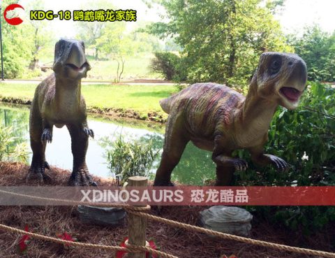 鹦鹉嘴龙家族模型