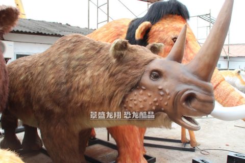 制造的电子动物展品