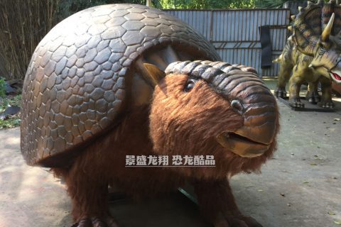 电子仿真雕齿兽