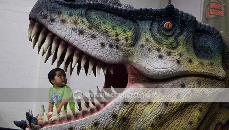 恐龙设备在儿童乐园