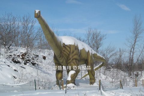 恐龙展品场景