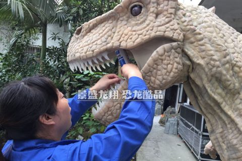 安装牙齿