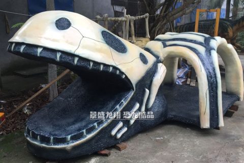 恐龙骨架景观
