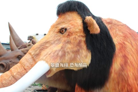 仿真卡通猛犸象