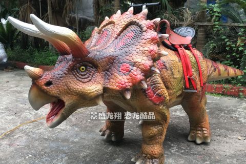 可以骑走的电动恐龙