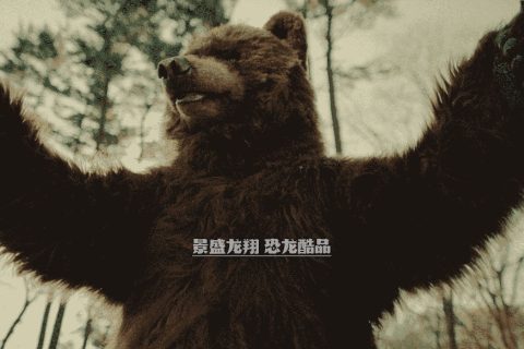 仿真熊皮套