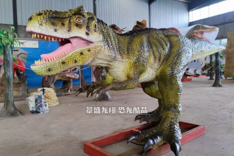仿真小霸王龙在工厂