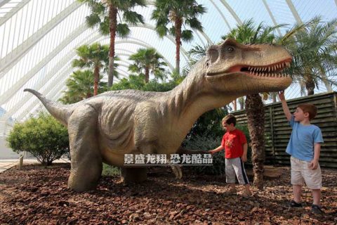 侏罗纪恐龙展模型