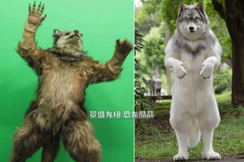 仿真动物演出皮套