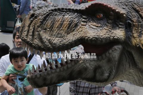互动恐龙展模型