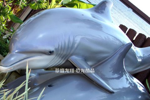 水上乐园仿真海豚模型