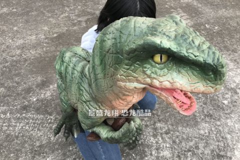 动态迅猛龙幼崽手偶