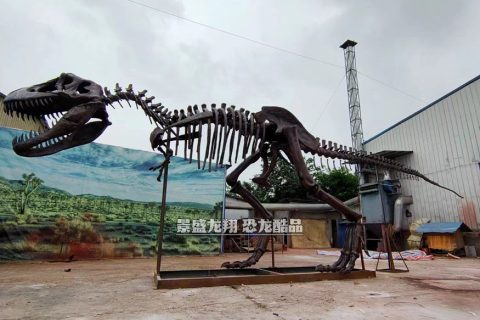 玻璃钢古生物骨架