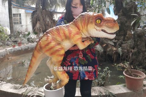 手持霸王龙幼崽道具