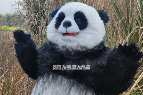 卡通熊猫道具服