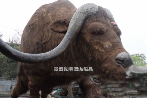 仿真巨型野牛模型