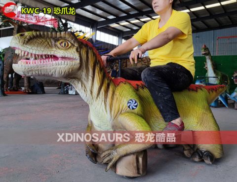 仿真恐爪龙骑乘设施