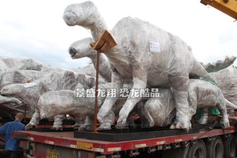 运输恐龙动物模型