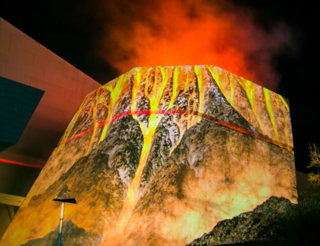 网红火山模型/景观适合摆放的6大地点
