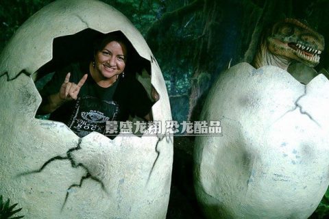 恐龙主题景观雕塑