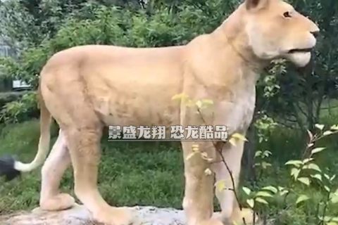 仿真母狮子模型