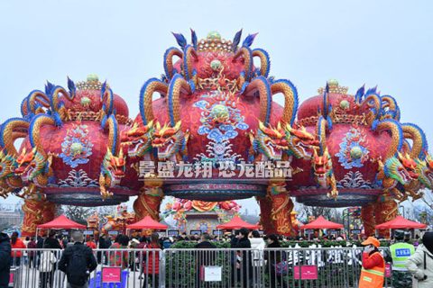 大门类彩灯装饰