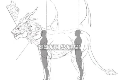 神兽貔貅设计图